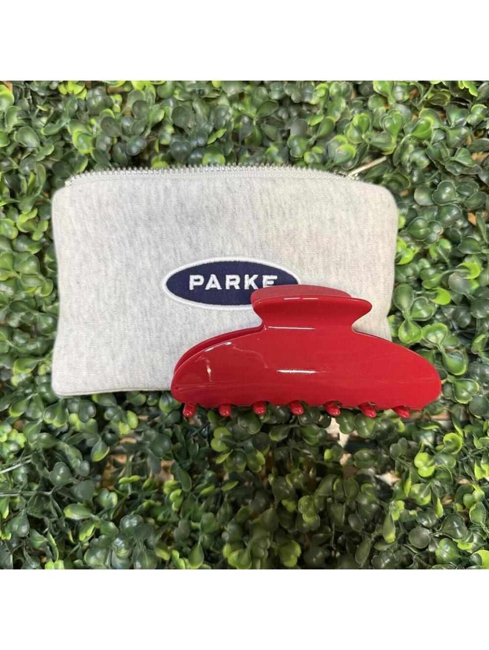 Brand new PARKE Claw Clip in Georgia Red Still sealed in the original packaging